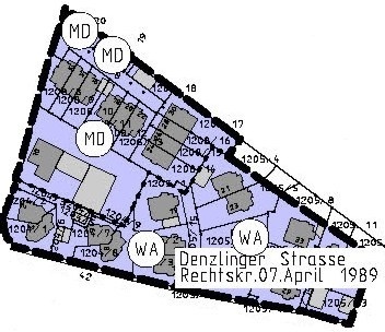 Bebauungsplne Denzlinger Strae