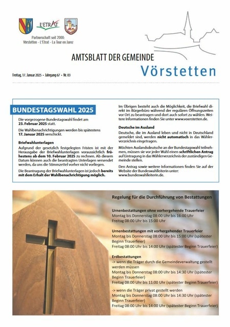 Amtsblatt KW 03/2025