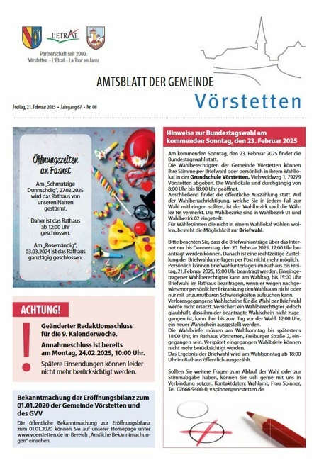 Amtsblatt KW 08/2025