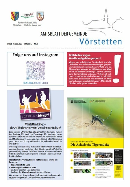 Amtsblatt KW 26/2025
