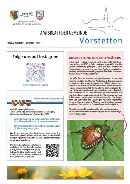 Amtsblatt KW 34/2025
