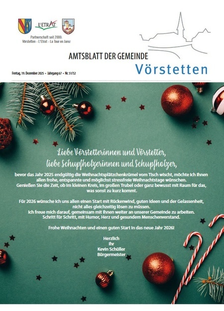 Amtsblatt KW 51/2025