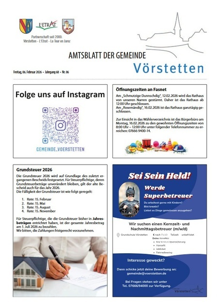 Amtsblatt KW 6/2026