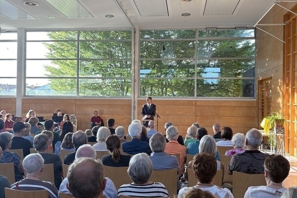 Gäste in der Heinz Ritter-Halle Gäste in der Heinz Ritter-Halle