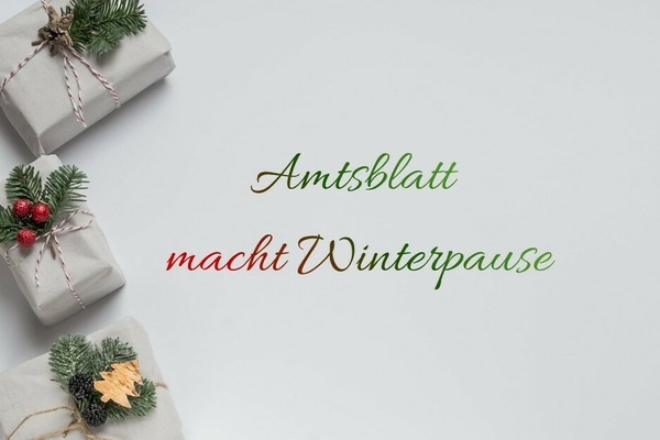 Winterpause, Weihnachten