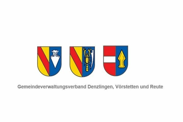 Wappen der Gemeinde Denzlingen, Vörstetten und Reute Wappen der Gemeinde Denzlingen, Vörstetten und Reute